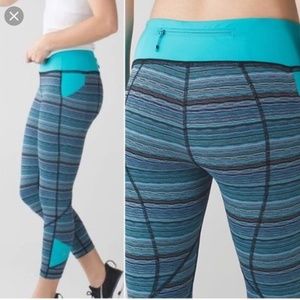 Lululemon Pace rival 22" crop leggings